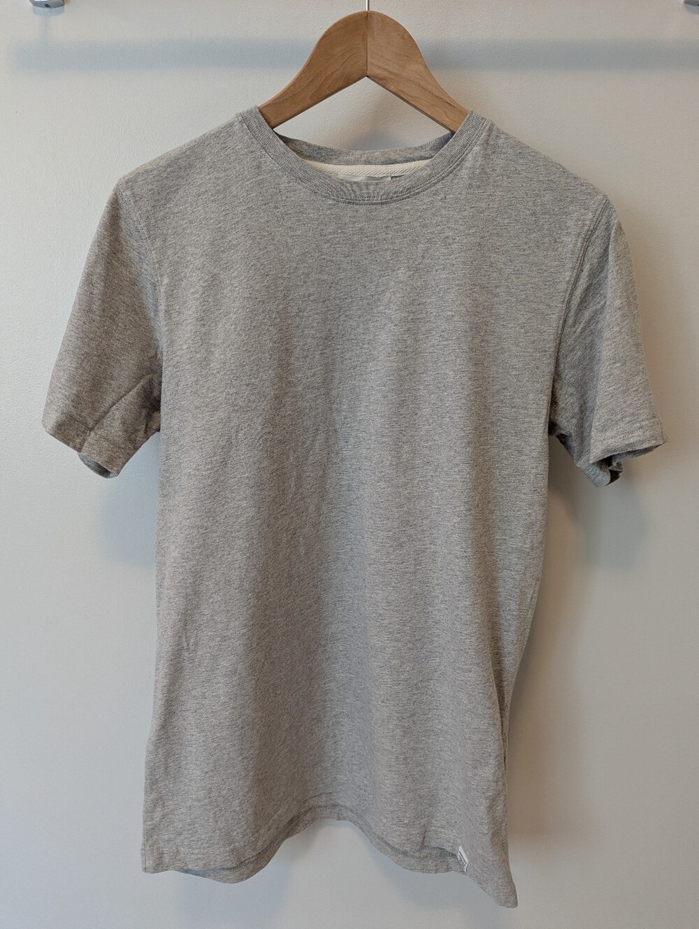 Norse Projects Light Heather Gray Crewneck Tee